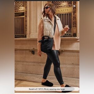 AERIE real luxe faux leather leggings